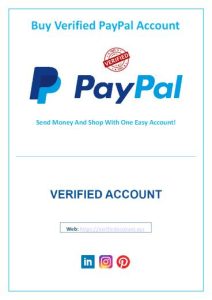 Buy Verified PayPal Accounts